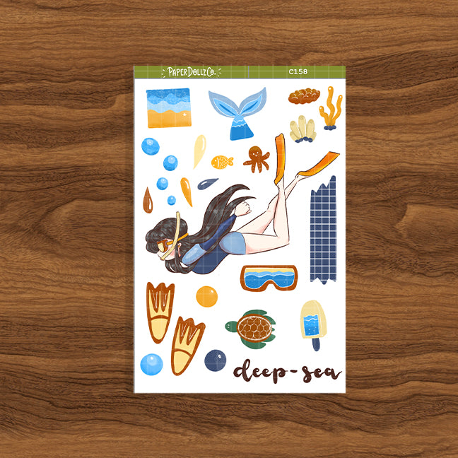 Deep Sea | Summer Camp | Collections Sticker | C158
