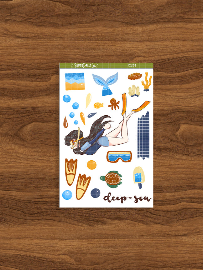 Deep Sea | Summer Camp | Collections Sticker | C158