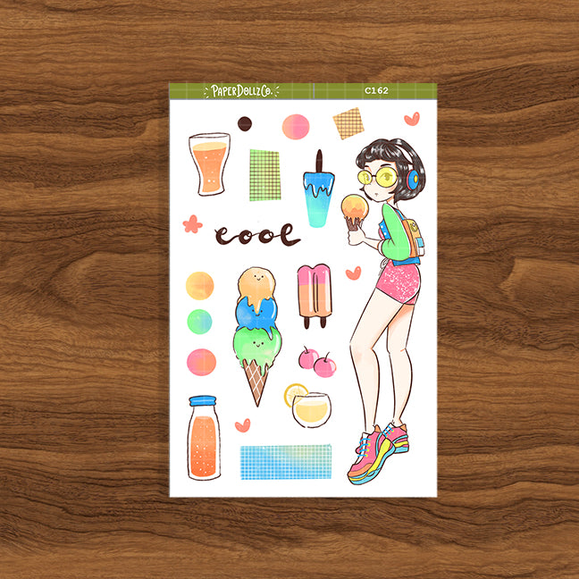 Cool | Summer Time | Collections Sticker | C162