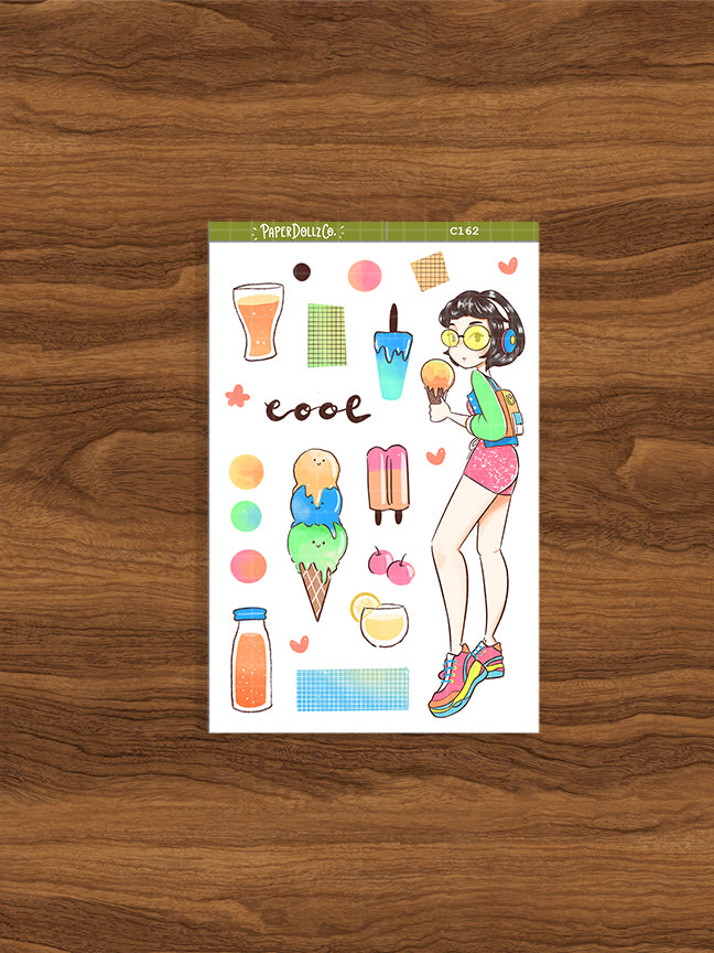 Cool | Summer Time | Collections Sticker | C162