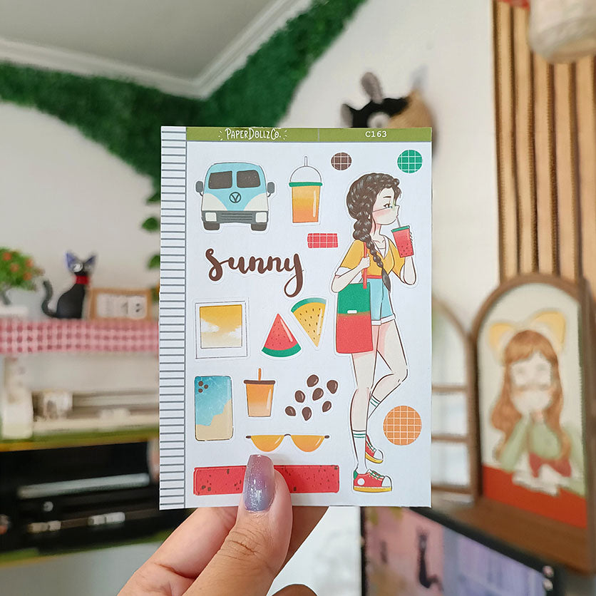 Sunny | Summer Time | Collections Sticker | C163