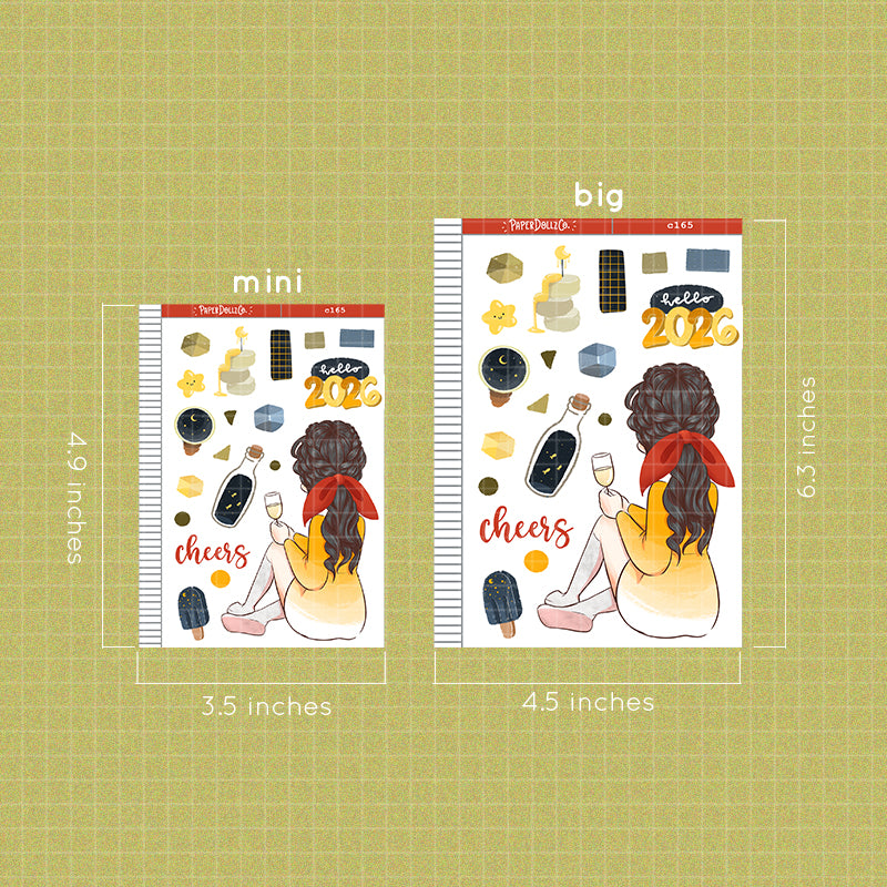 Cheers | Cozy Holiday | Collections Sticker | C165