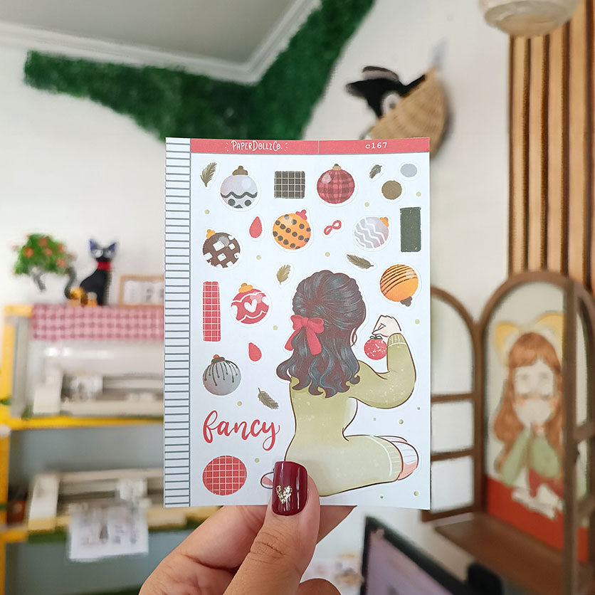 Fancy | Cozy Holiday | Collections Sticker | C167