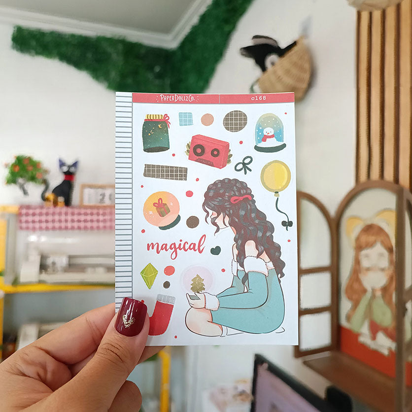 Magical | Cozy Holiday | Christmas Sticker | C168