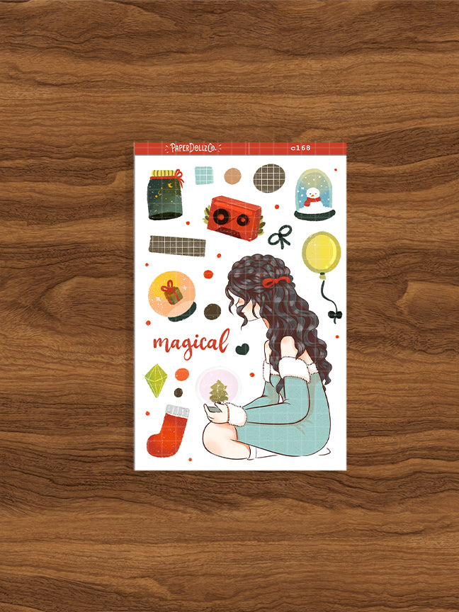 Magical | Cozy Holiday | Christmas Sticker | C168