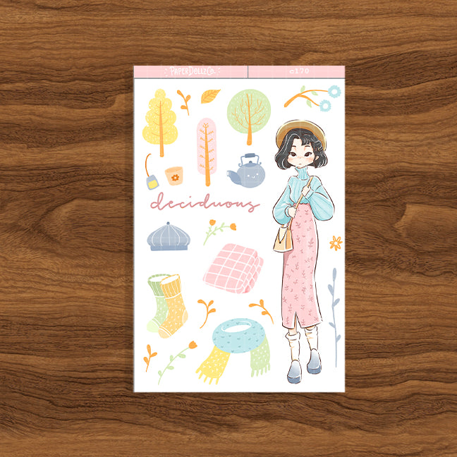 Deciduous | Fall in Love | Collections Sticker | C170