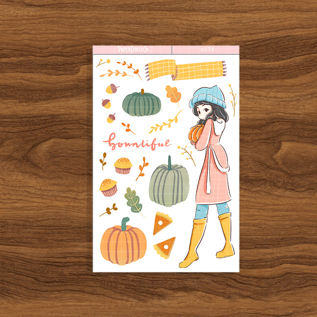 Bountiful | Fall in Love | Collections Sticker | C172