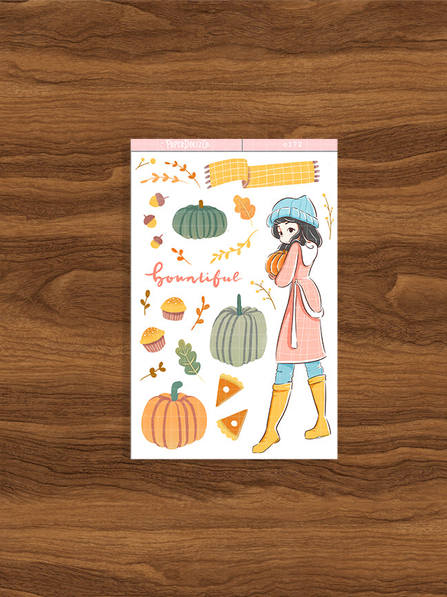 Bountiful | Fall in Love | Collections Sticker | C172