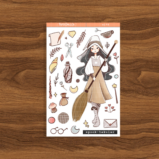 Spook-takular | Sorceress | Hallowen Collections Sticker | C175