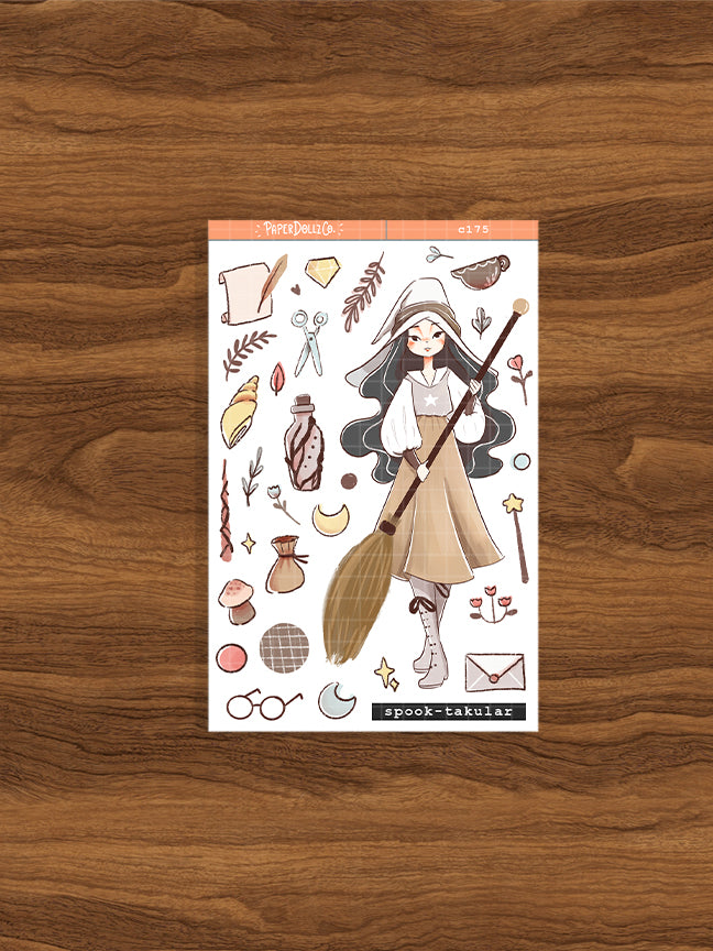 Spook-takular | Sorceress | Hallowen Collections Sticker | C175