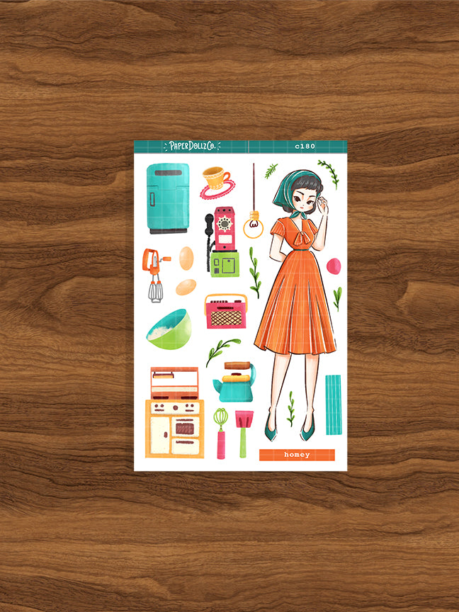 Homey | Way out 60s | Collections Sticker | C180
