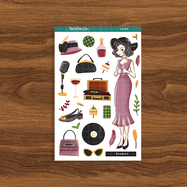 Formal | Way out 60s | Collections Sticker | C182