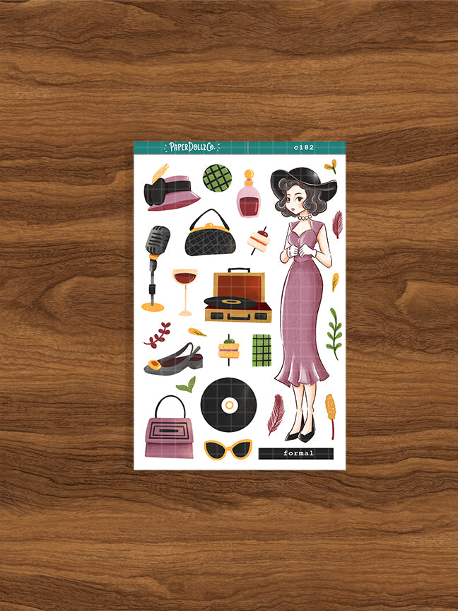Formal | Way out 60s | Collections Sticker | C182