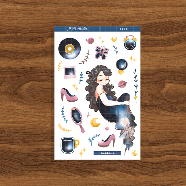 Nephele | Space Goddesses | Collections Sticker | C185