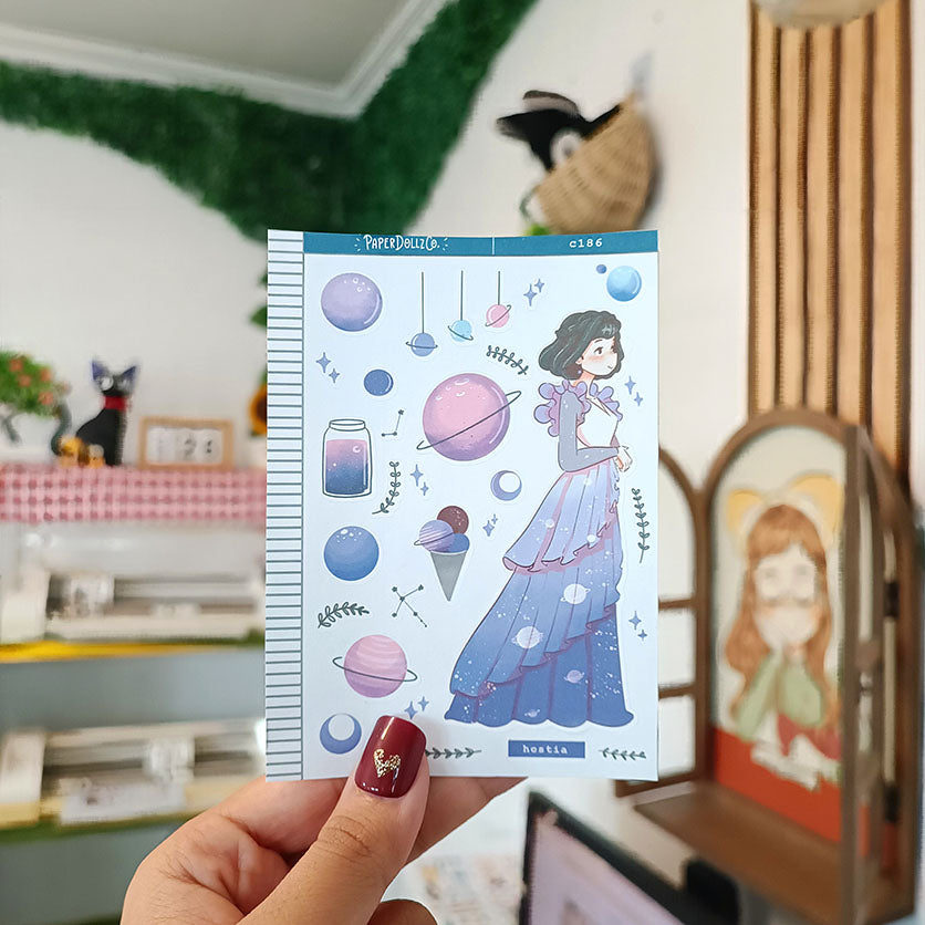 Hestia | Space Goddesses | Collections Sticker | C186