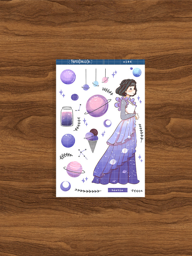 Hestia | Space Goddesses | Collections Sticker | C186