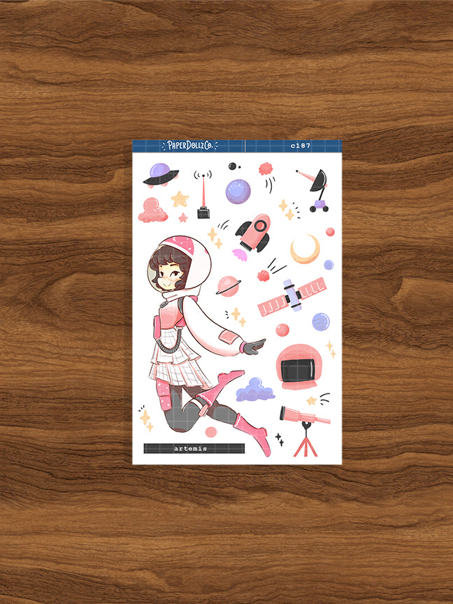 Artemis | Space Goddesses | Collections Sticker | C187