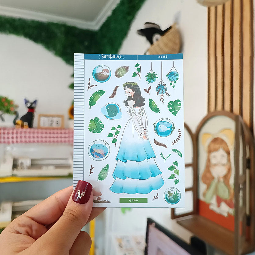 Gaea | Space Goddesses | Collections Sticker | C188