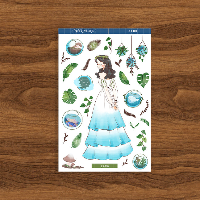 Gaea | Space Goddesses | Collections Sticker | C188