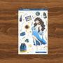 Asteria | Space Goddesses | Collections Sticker | C189