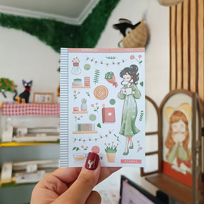 Floral | Sailor Bloom | Spring Collections Sticker | C191