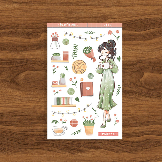 Floral | Sailor Bloom | Spring Collections Sticker | C191