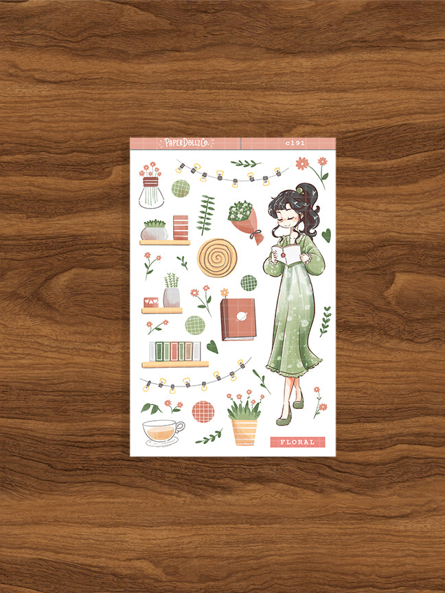 Floral | Sailor Bloom | Spring Collections Sticker | C191