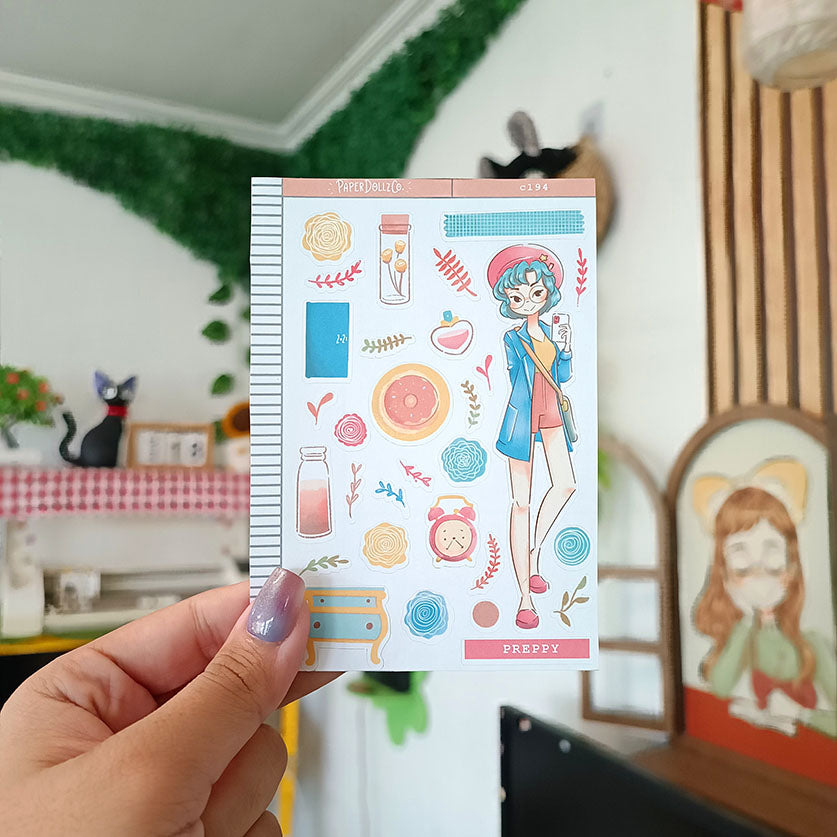 Preppy | Sailor Bloom | Spring Collections Sticker | C194