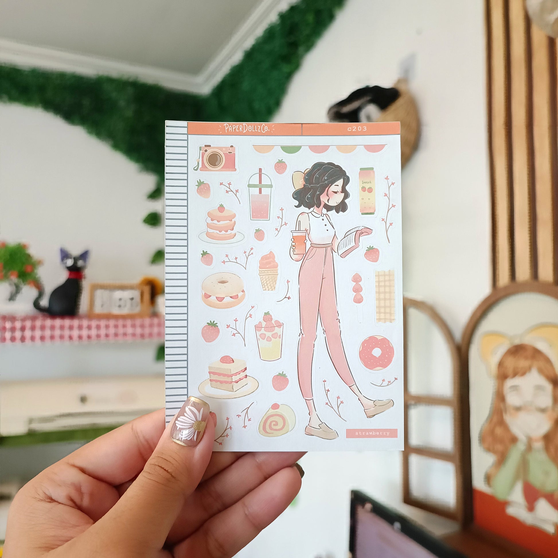 Strawberry | Sweet Summer | Collections Stickers | C203