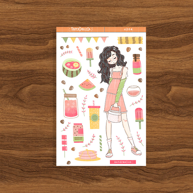 Watermelon | Sweet Summer | Collections Stickers | C204