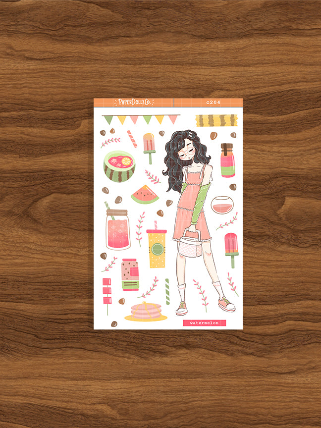 Watermelon | Sweet Summer | Collections Stickers | C204