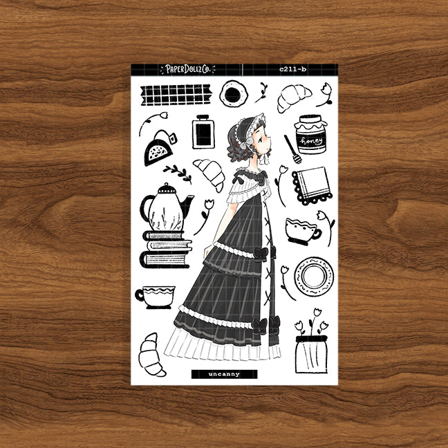 Uncanny | Gothicness | Collections Stickers | C211b