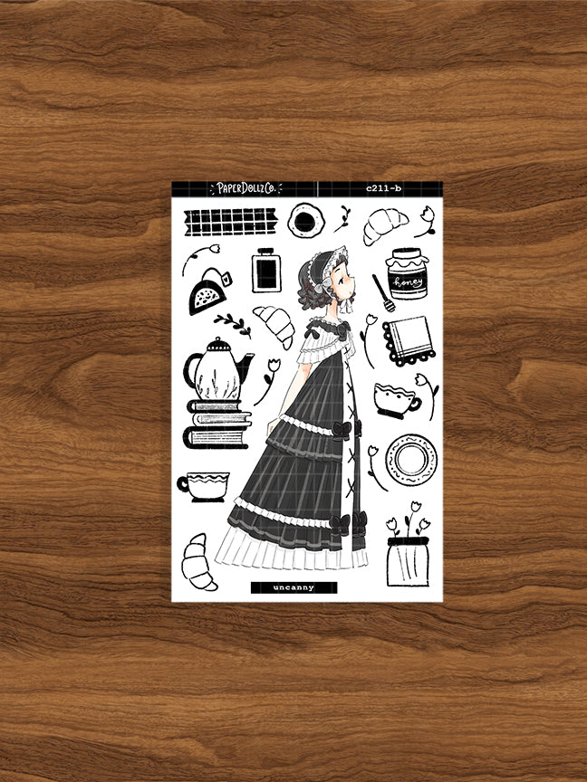 Uncanny | Gothicness | Collections Stickers | C211b