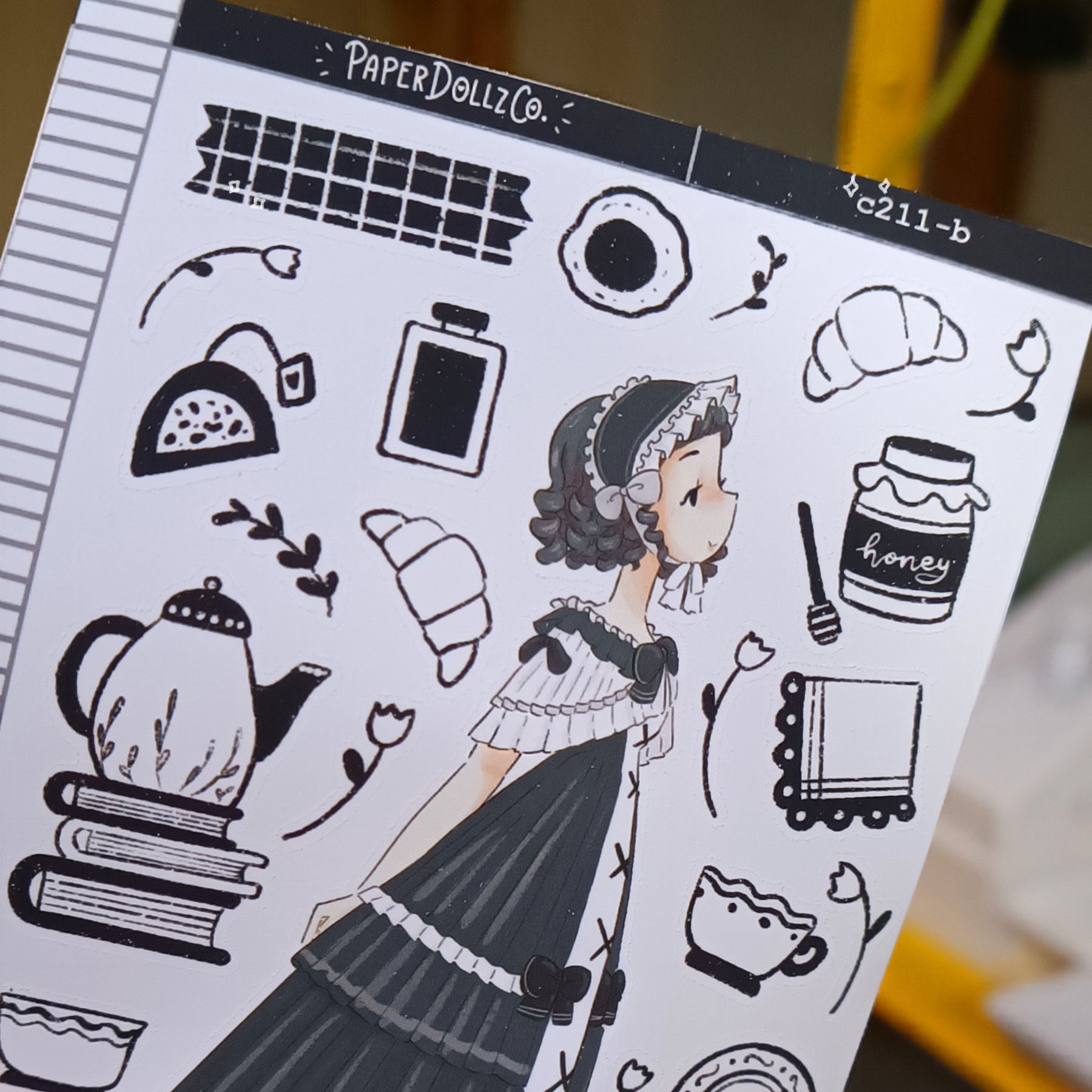 Uncanny | Gothicness | Collections Stickers | C211b