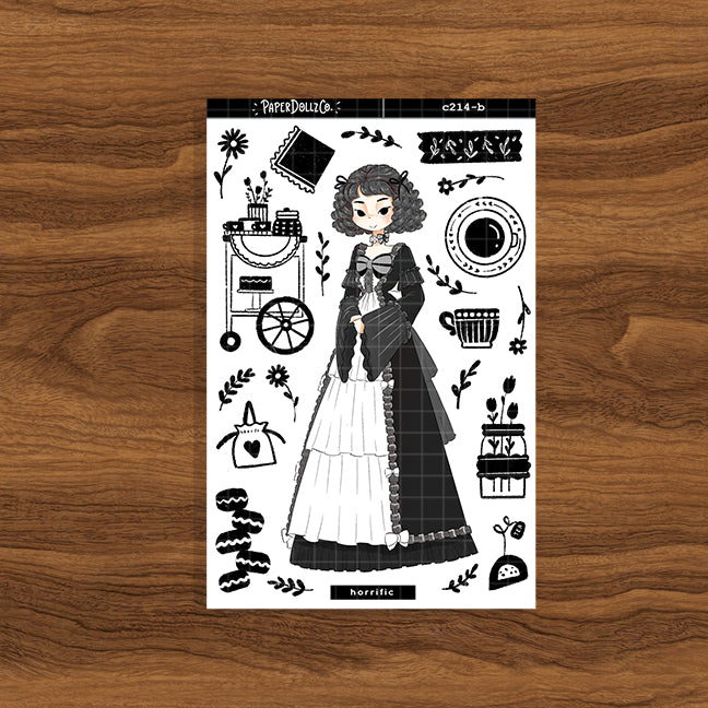 Horrific | Gothicness | Collections Stickers | C214b