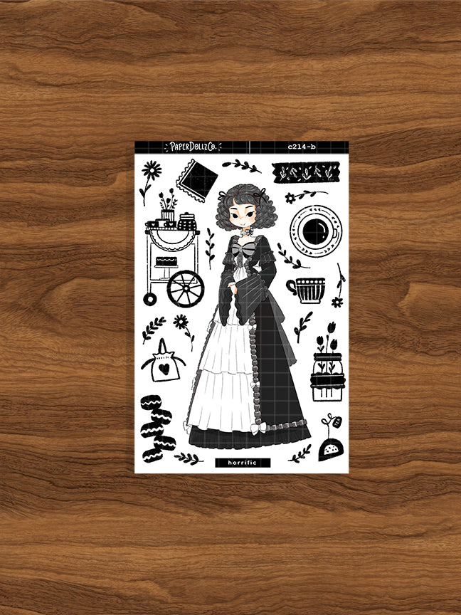 Horrific | Gothicness | Collections Stickers | C214b