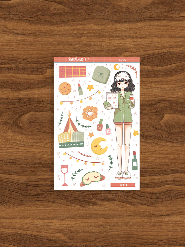 Lucid | Slumber Party | Collections Stickers | C216