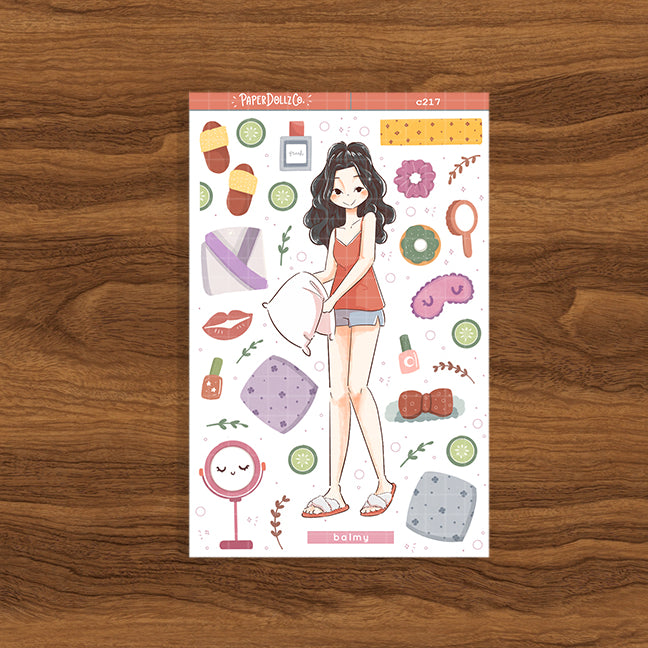 Balmy | Slumber Party | Collections Stickers | C217