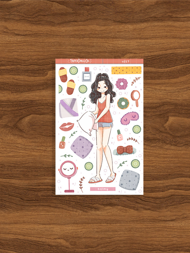 Balmy | Slumber Party | Collections Stickers | C217