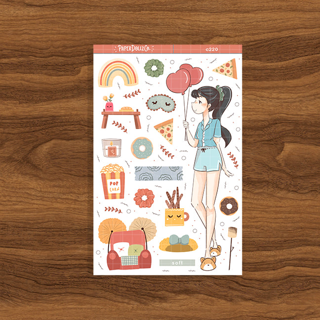 Soft | Slumber Party | Collections Stickers | C220