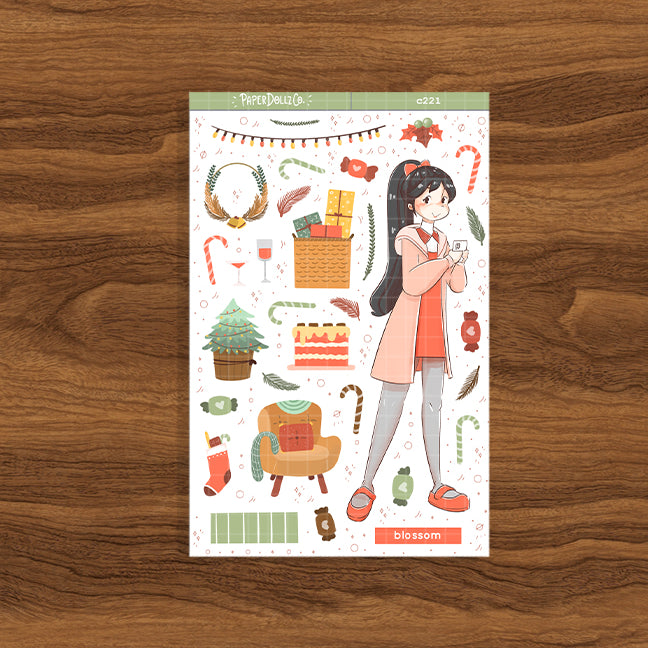 Blossom | Snow Puffy | Collections Stickers | C221