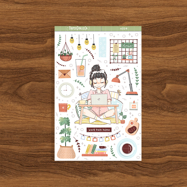 Work From Home | Collections Stickers | C226