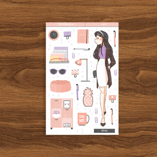 Bliss | Workaholic | Collections Stickers | C227