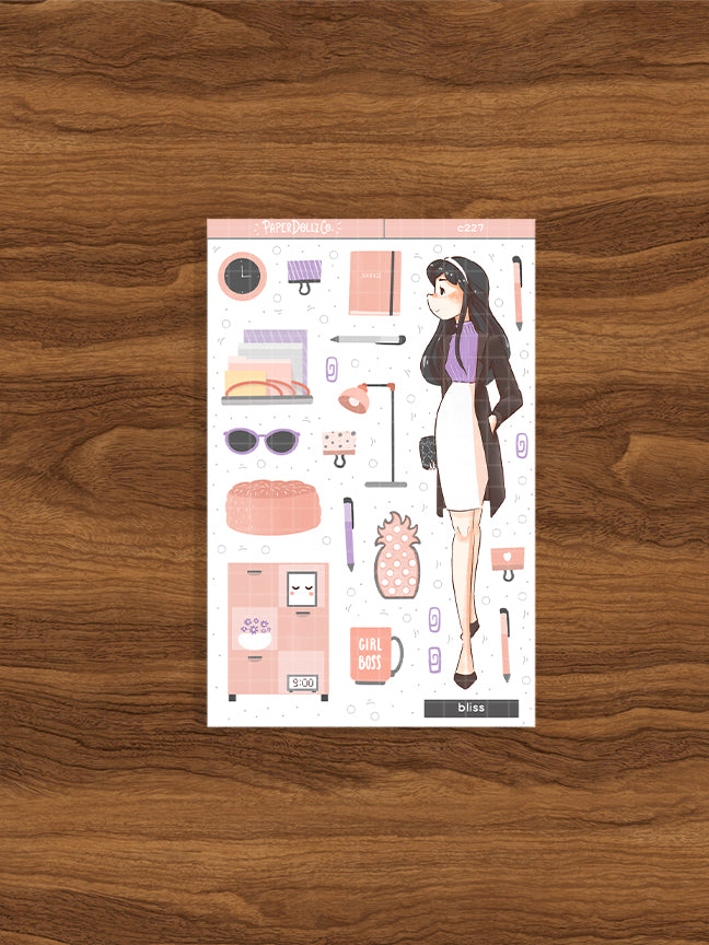 Bliss | Workaholic | Collections Stickers | C227