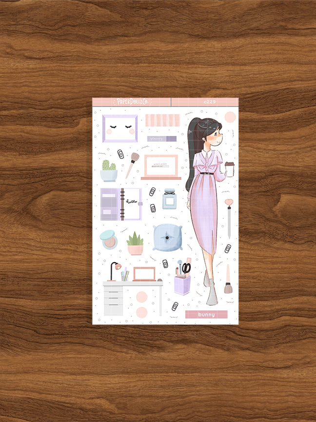 Bunny | Workaholic | Collections Stickers | C229