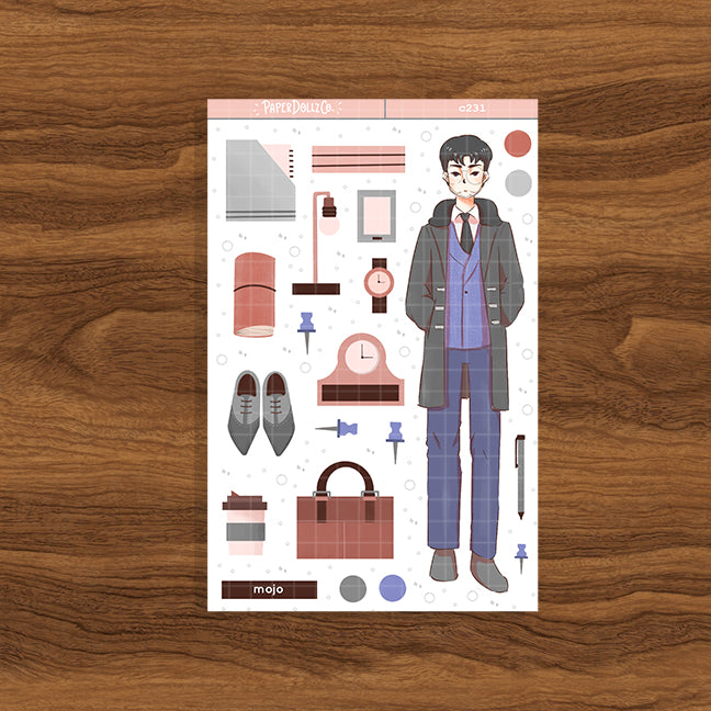 Mojo | Workaholic | Collections Stickers | C231