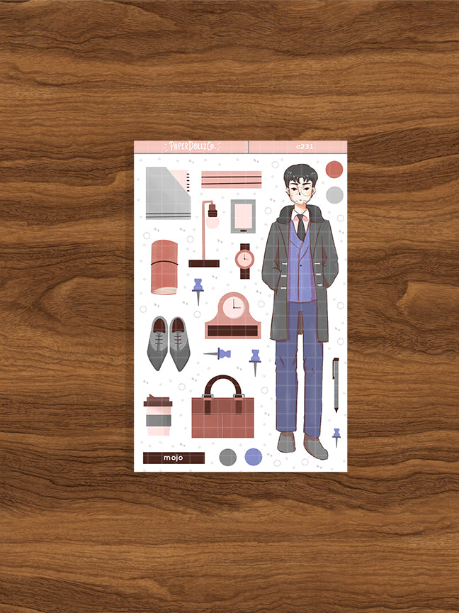 Mojo | Workaholic | Collections Stickers | C231