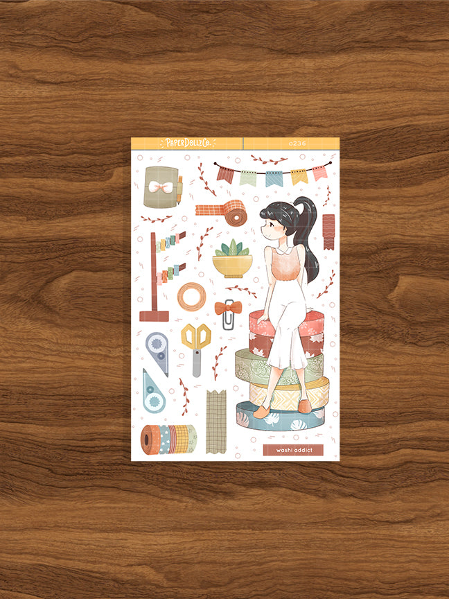 Washi Addict | Craft Library | Collections Stickers | C236