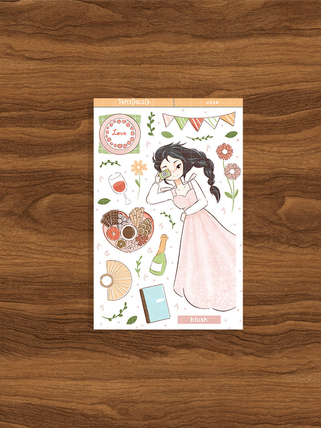 Blush | Picnic Diaries | Collections Stickers | C246