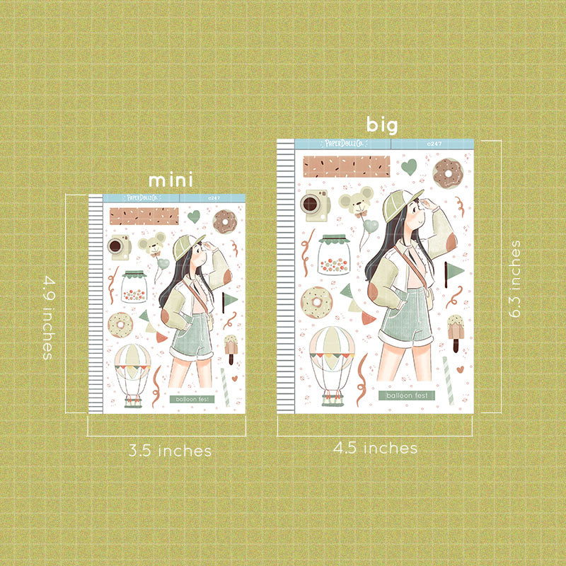 Balloon Fest | My Fair Ladies | Collections Stickers | C247